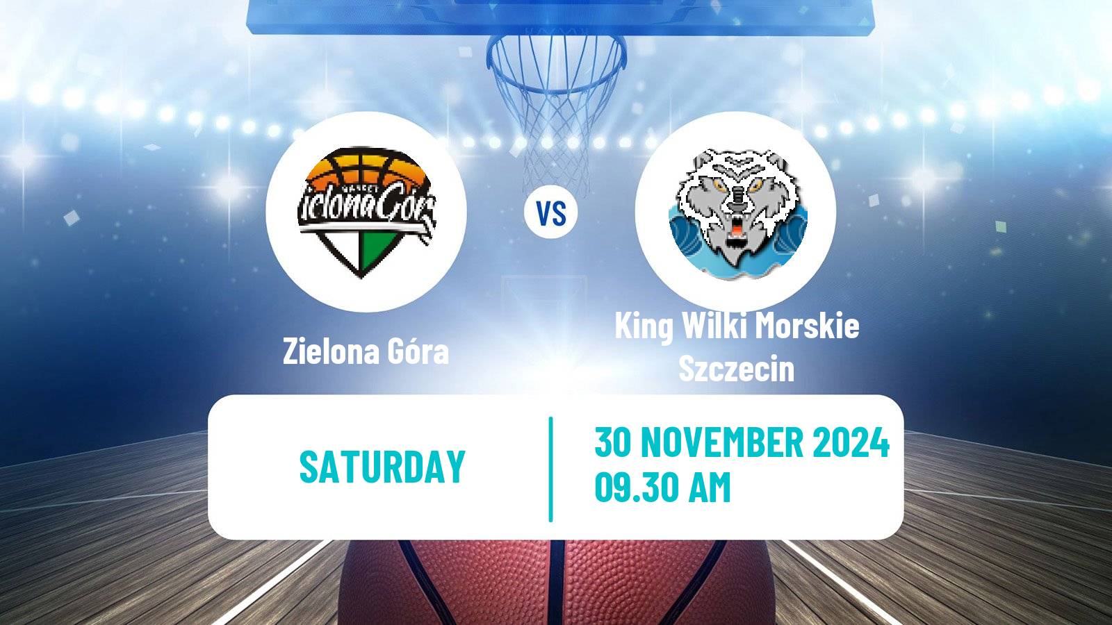 Basketball Polish Basket Liga Zielona Góra - King Wilki Morskie Szczecin