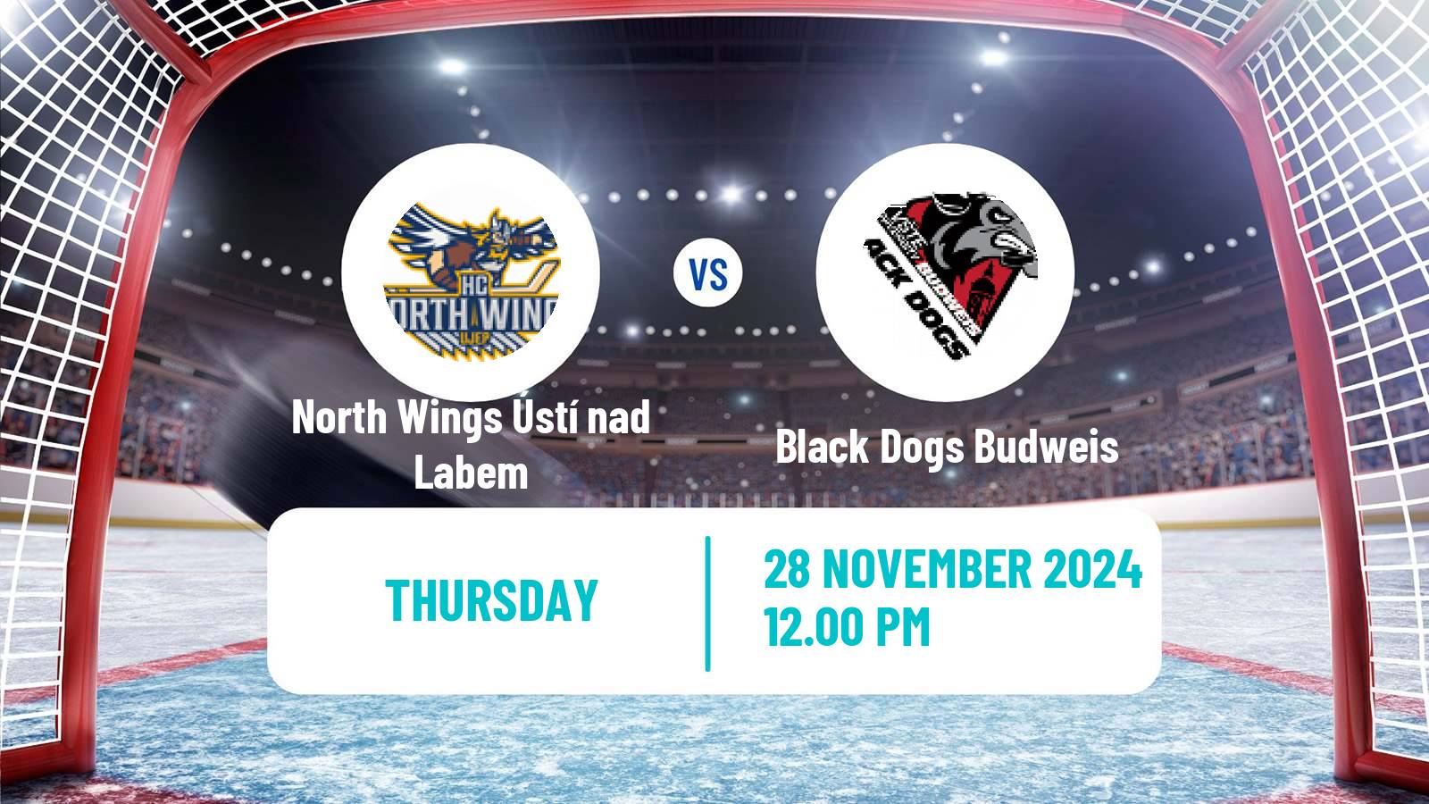 Hockey Czech ULLH North Wings Ústí nad Labem - Black Dogs Budweis