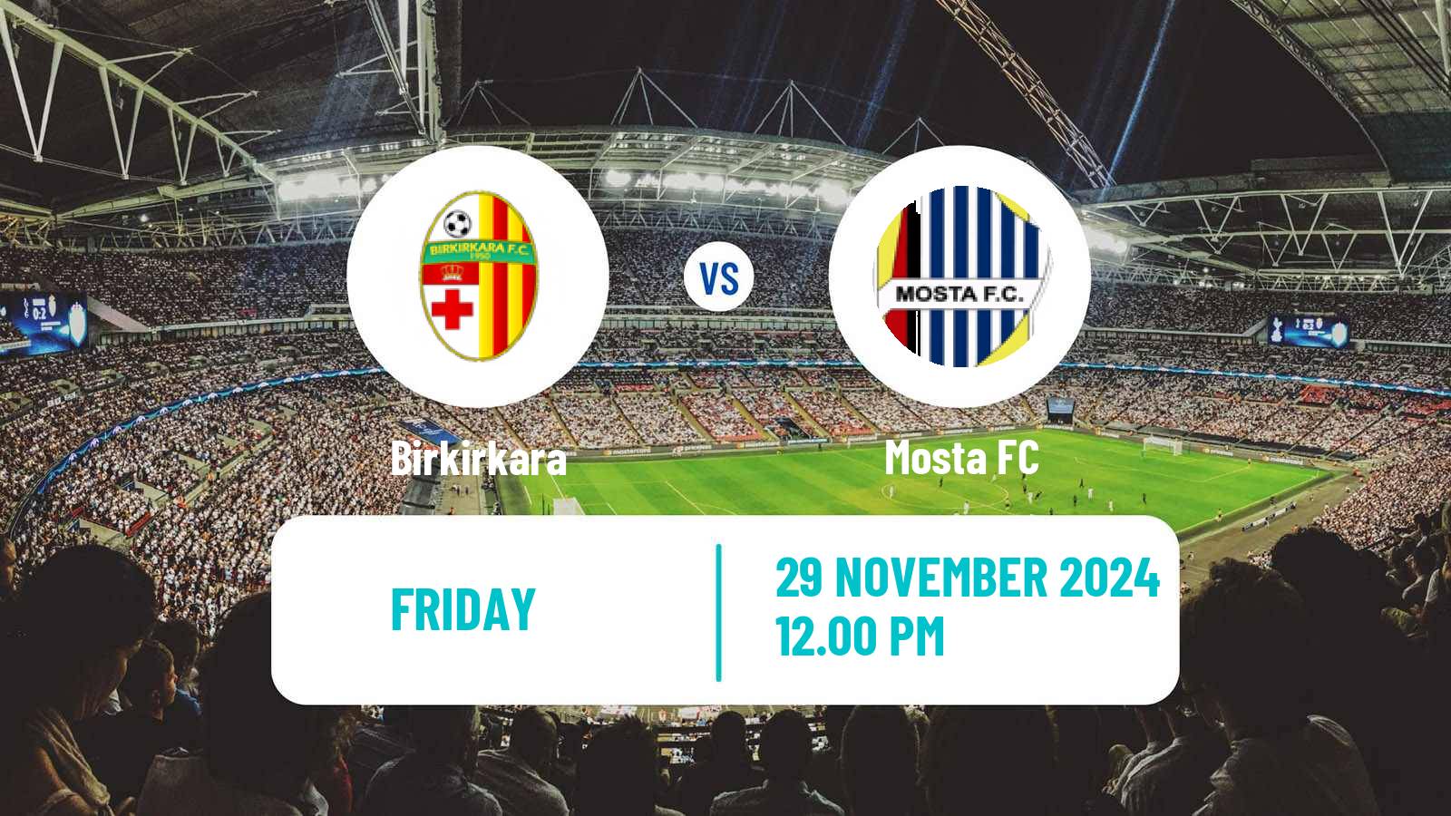 Soccer Maltese Premier League Birkirkara - Mosta