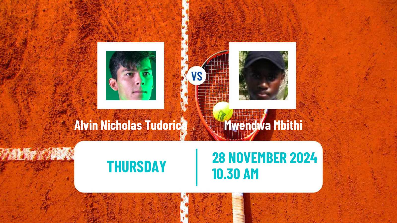 Tennis ITF M15 Huamantla 5 Men Alvin Nicholas Tudorica - Mwendwa Mbithi