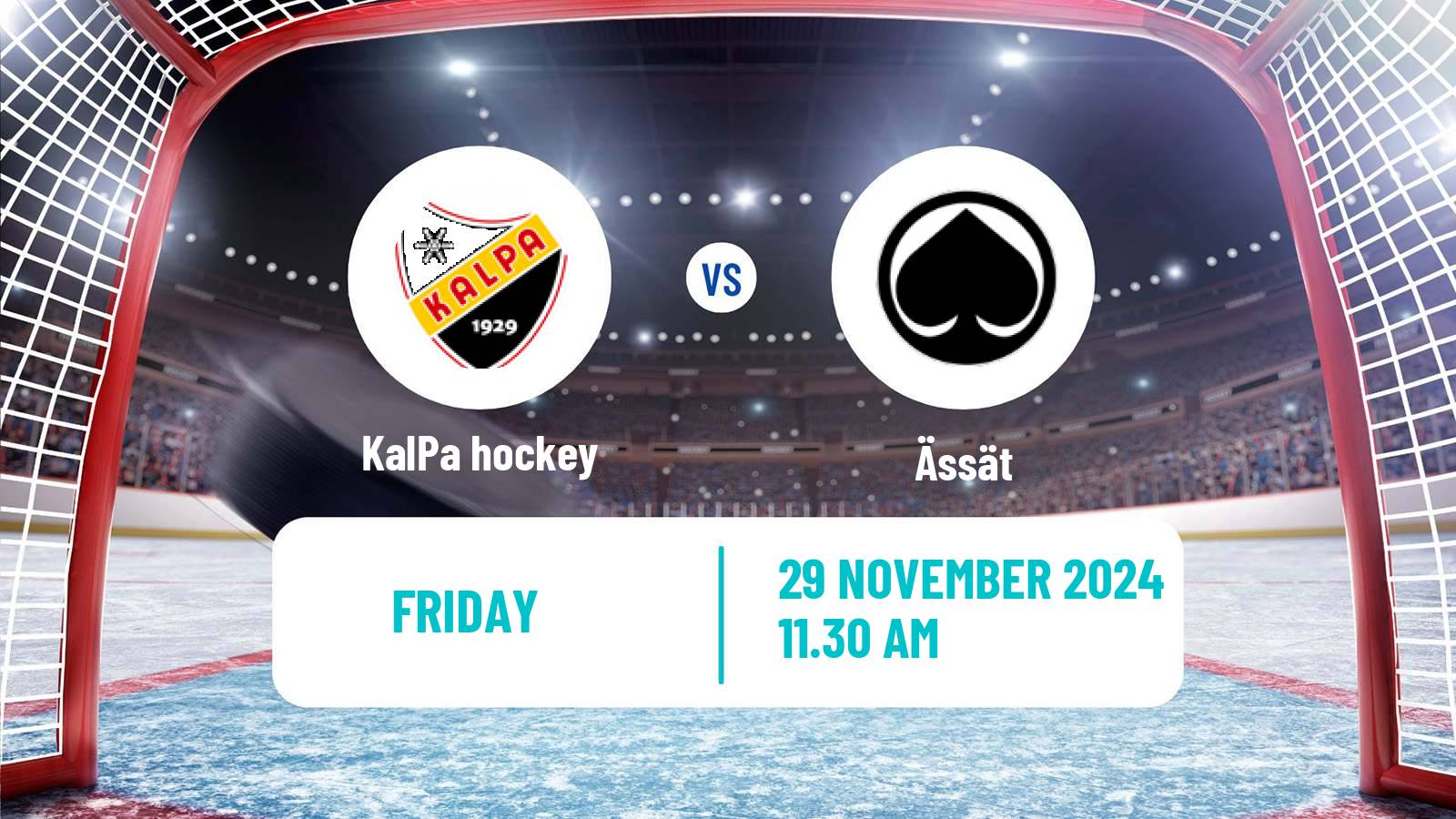 Hockey Finnish SM-liiga KalPa - Ässät