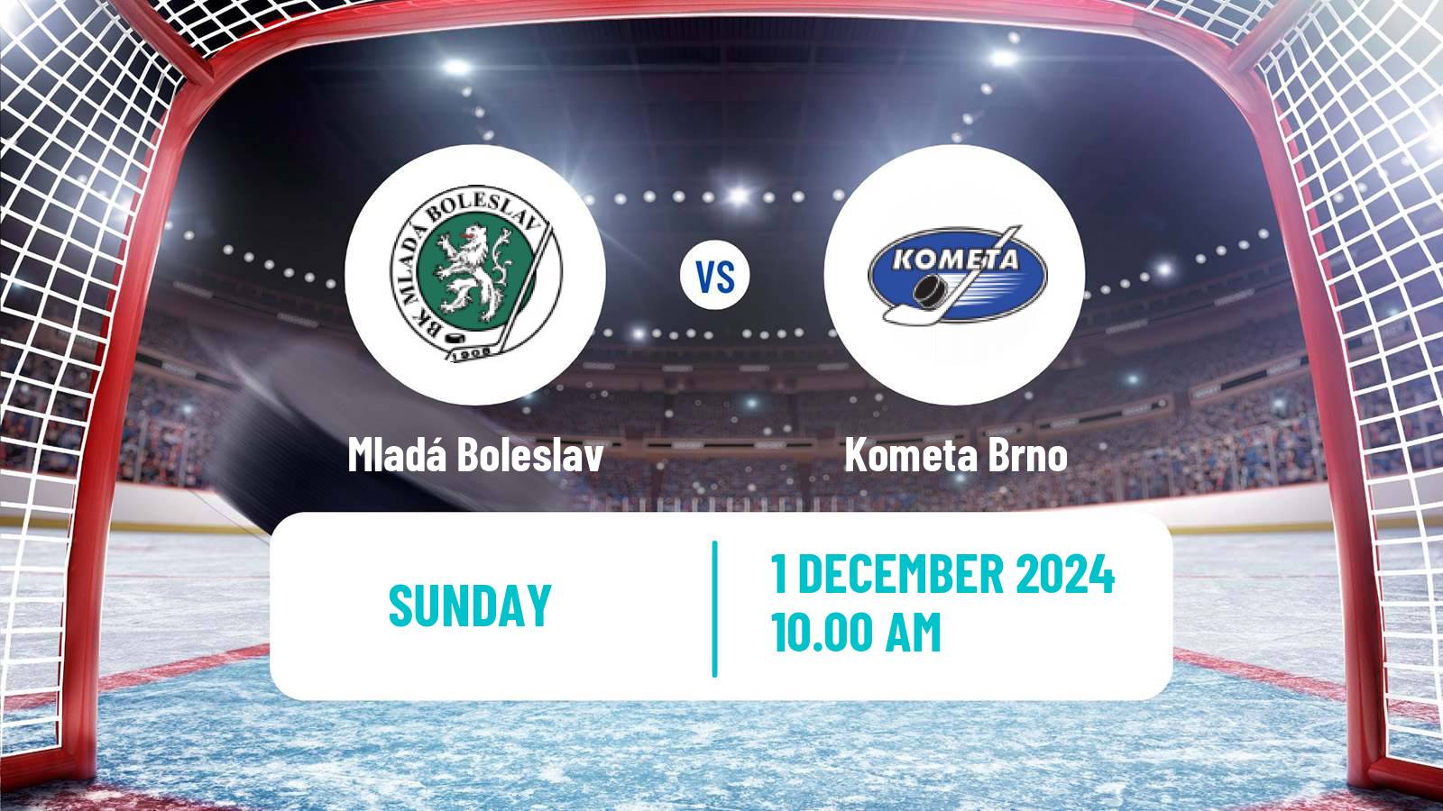 Hockey Czech Extraliga Mladá Boleslav - Kometa Brno