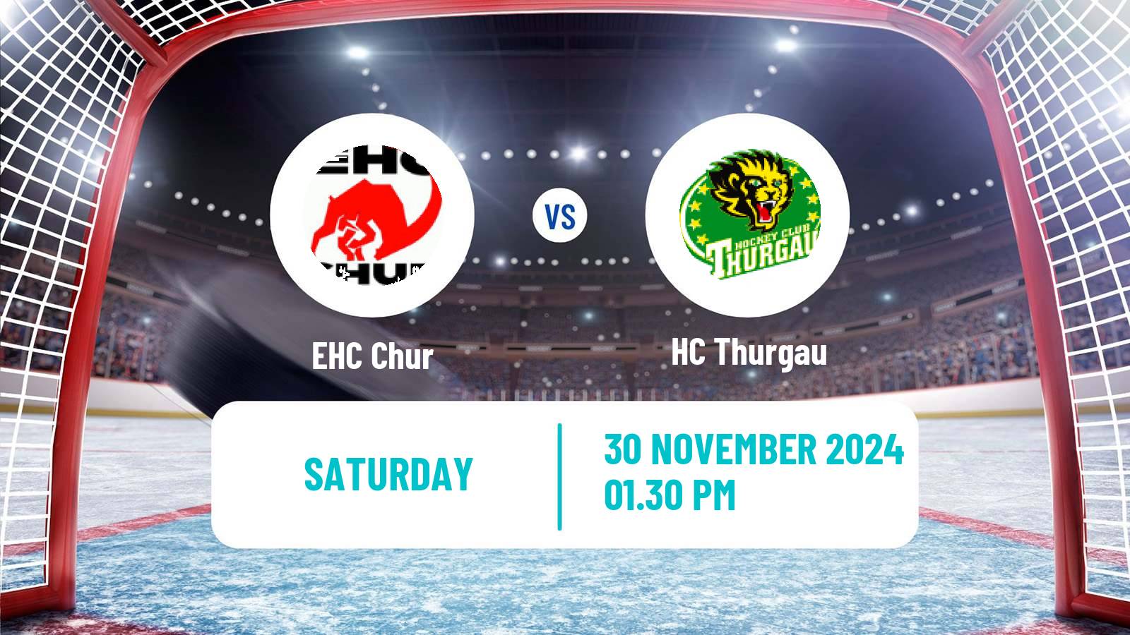 Hockey Swiss League Hockey Chur - Thurgau