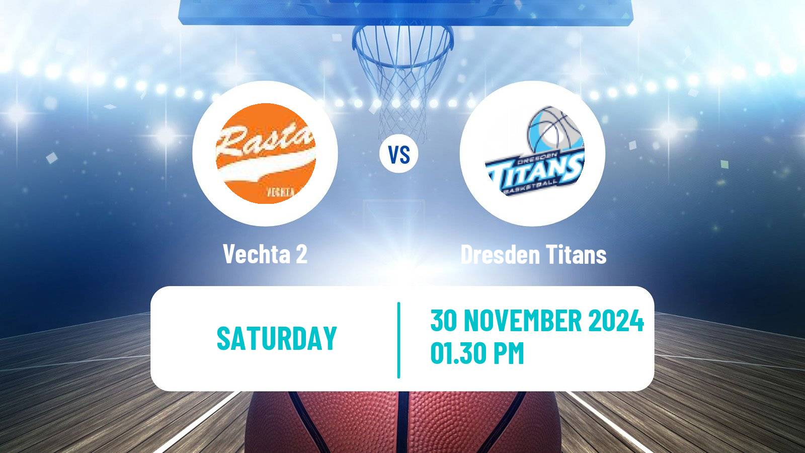 Basketball German Pro A Basketball Vechta 2 - Dresden Titans