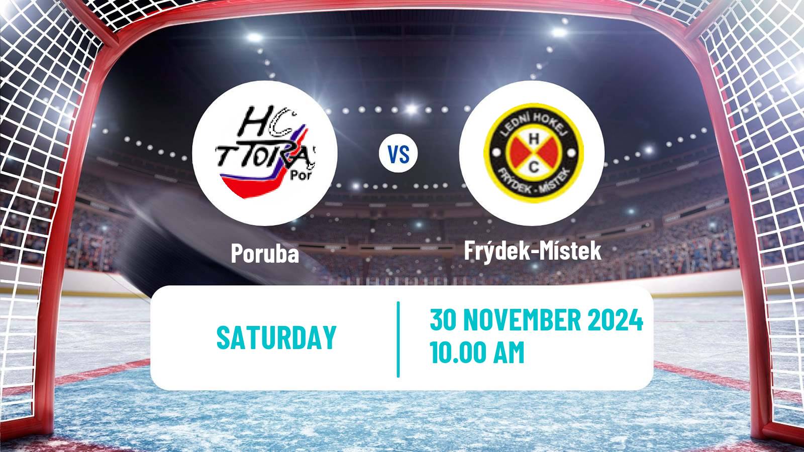 Hockey Czech Chance Liga Poruba - Frýdek-Místek