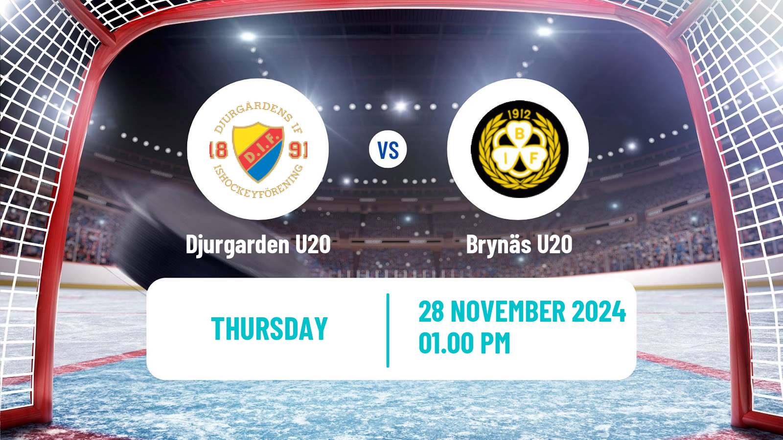 Hockey Swedish Superelit U20 Hockey Djurgarden U20 - Brynäs U20