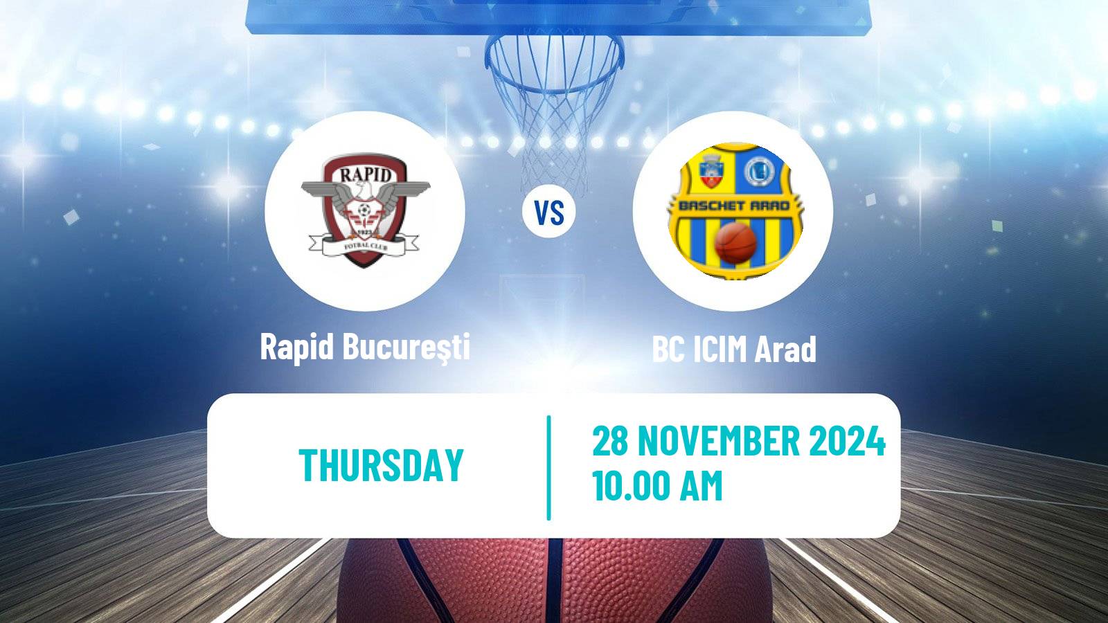 Basketball Romanian Cup Basketball Women Rapid Bucureşti - ICIM Arad