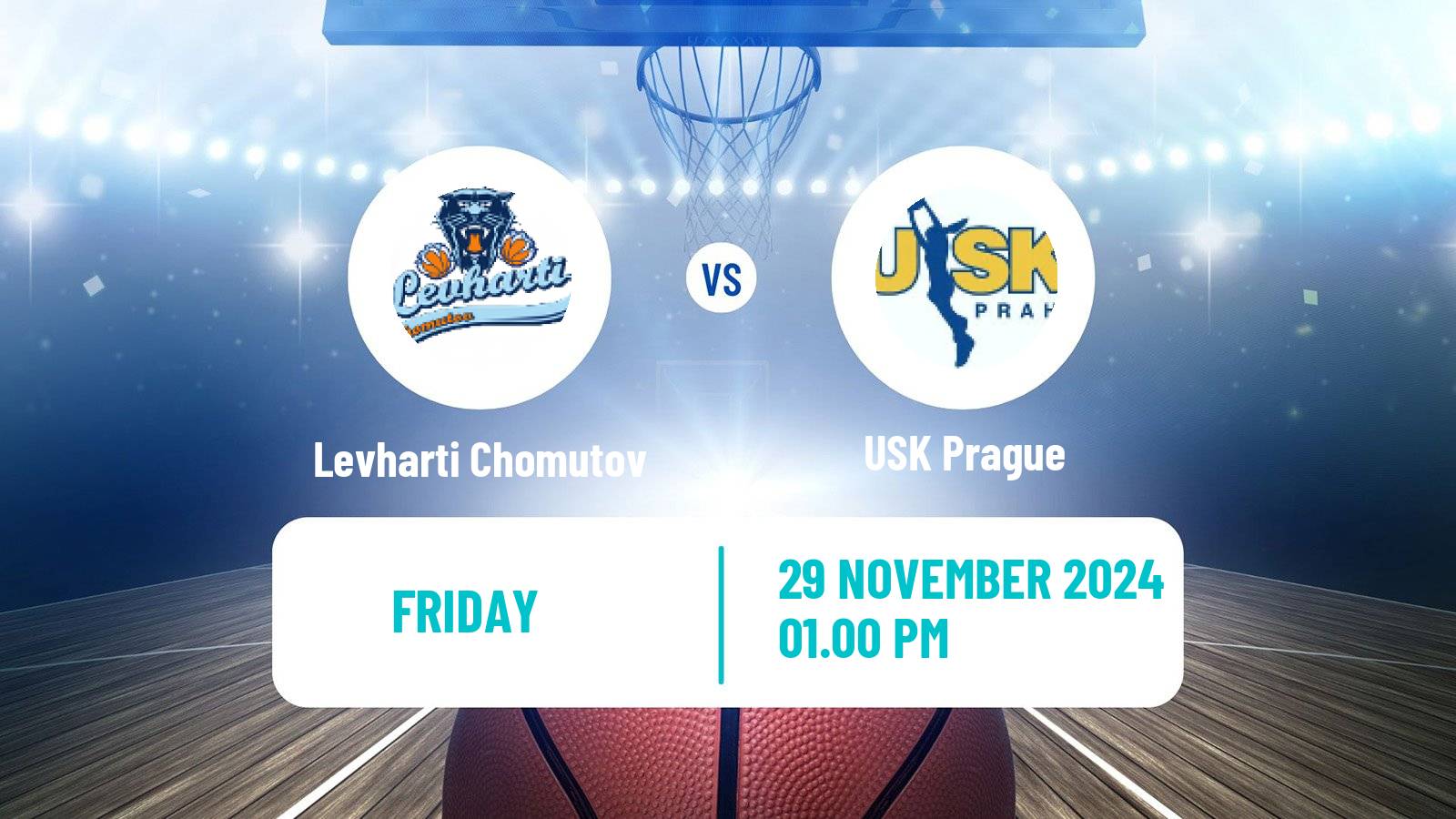 Basketball Czech ZBL Women Levharti Chomutov - USK Prague