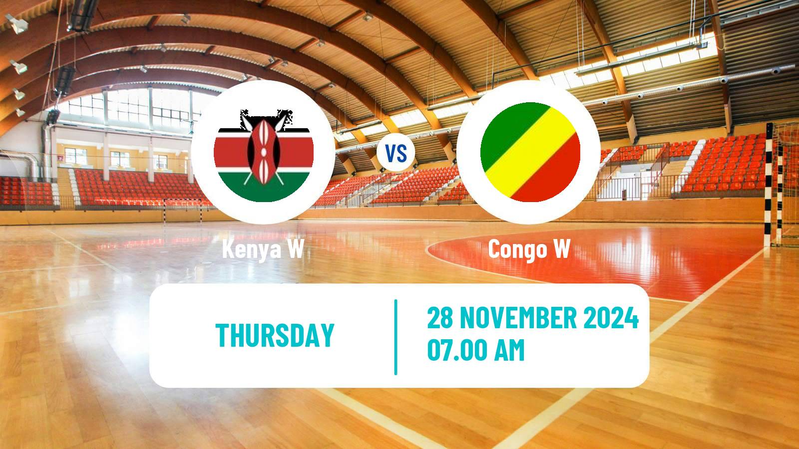 Handball African Championship Handball Women Kenya W - Congo W