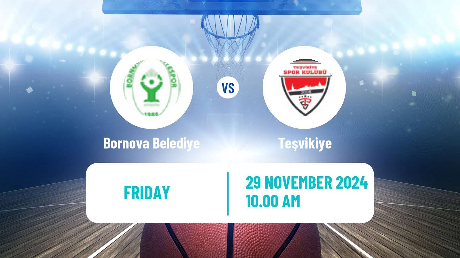 Basketball Turkish TB2L Bornova Belediye - Teşvikiye