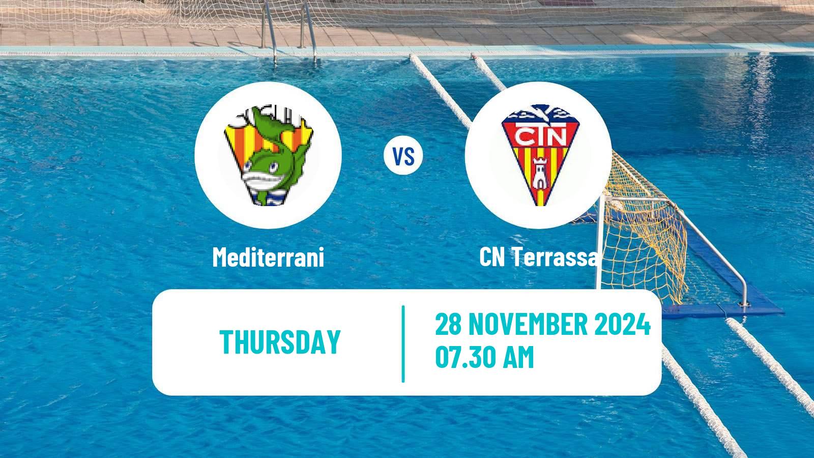 Water polo Spanish Liga Premaat Mediterrani - Terrassa