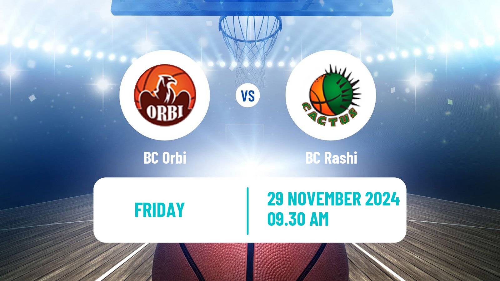 Basketball Georgian Superleague Basketball Orbi - Rashi