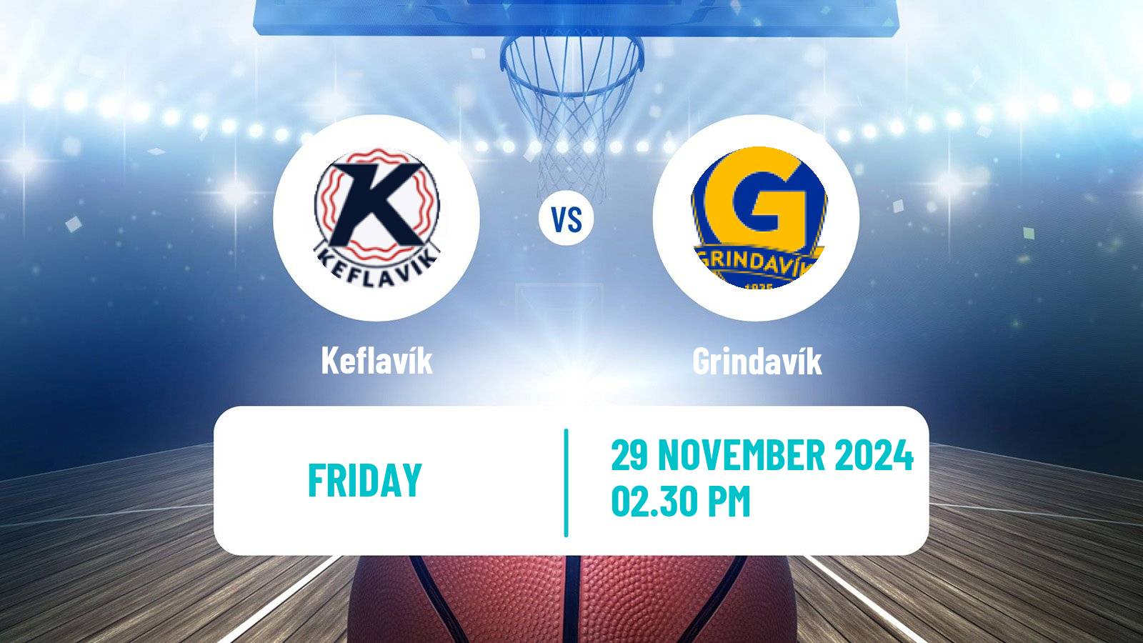 Basketball Icelandic Premier League Basketball Keflavík - Grindavík