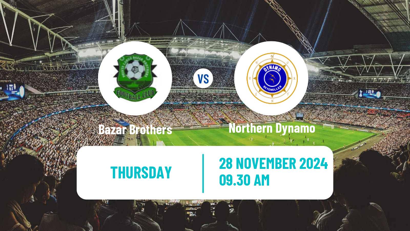 Soccer Seychelles Premier League Bazar Brothers - Northern Dynamo