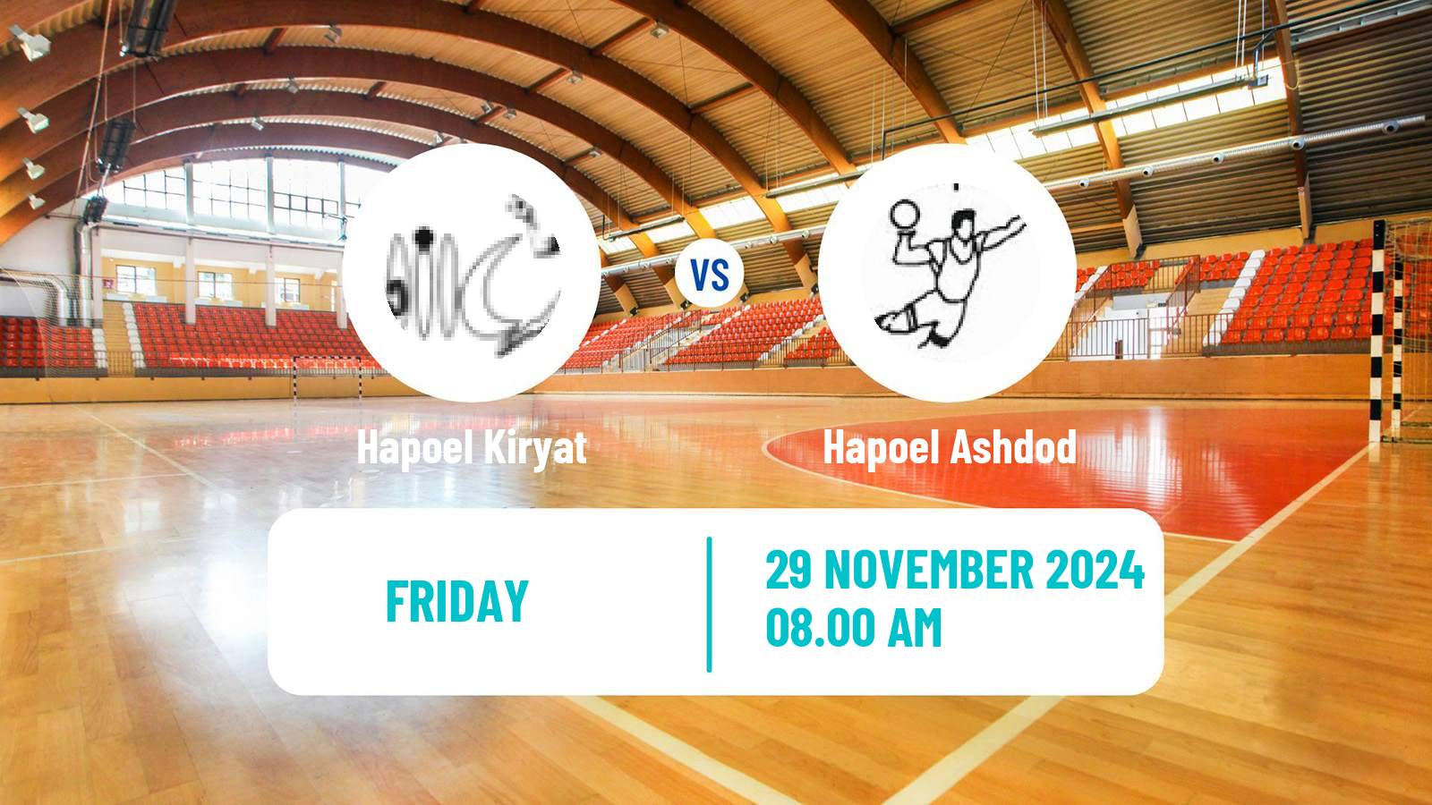 Handball Israeli Division 1 Handball Hapoel Kiryat - Hapoel Ashdod