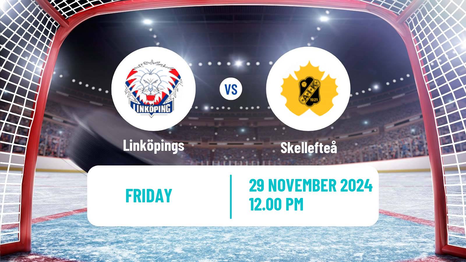 Hockey Swedish SDHL Women Linköpings - Skellefteå