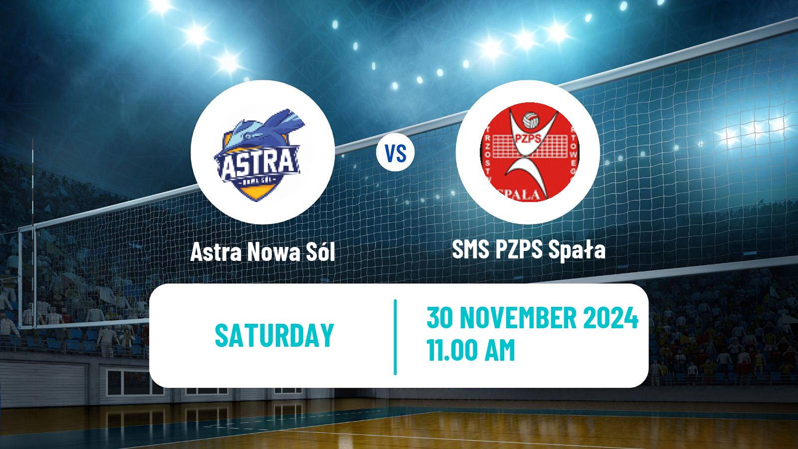 Volleyball Polish I Liga Volleyball Astra Nowa Sól - SMS PZPS Spała