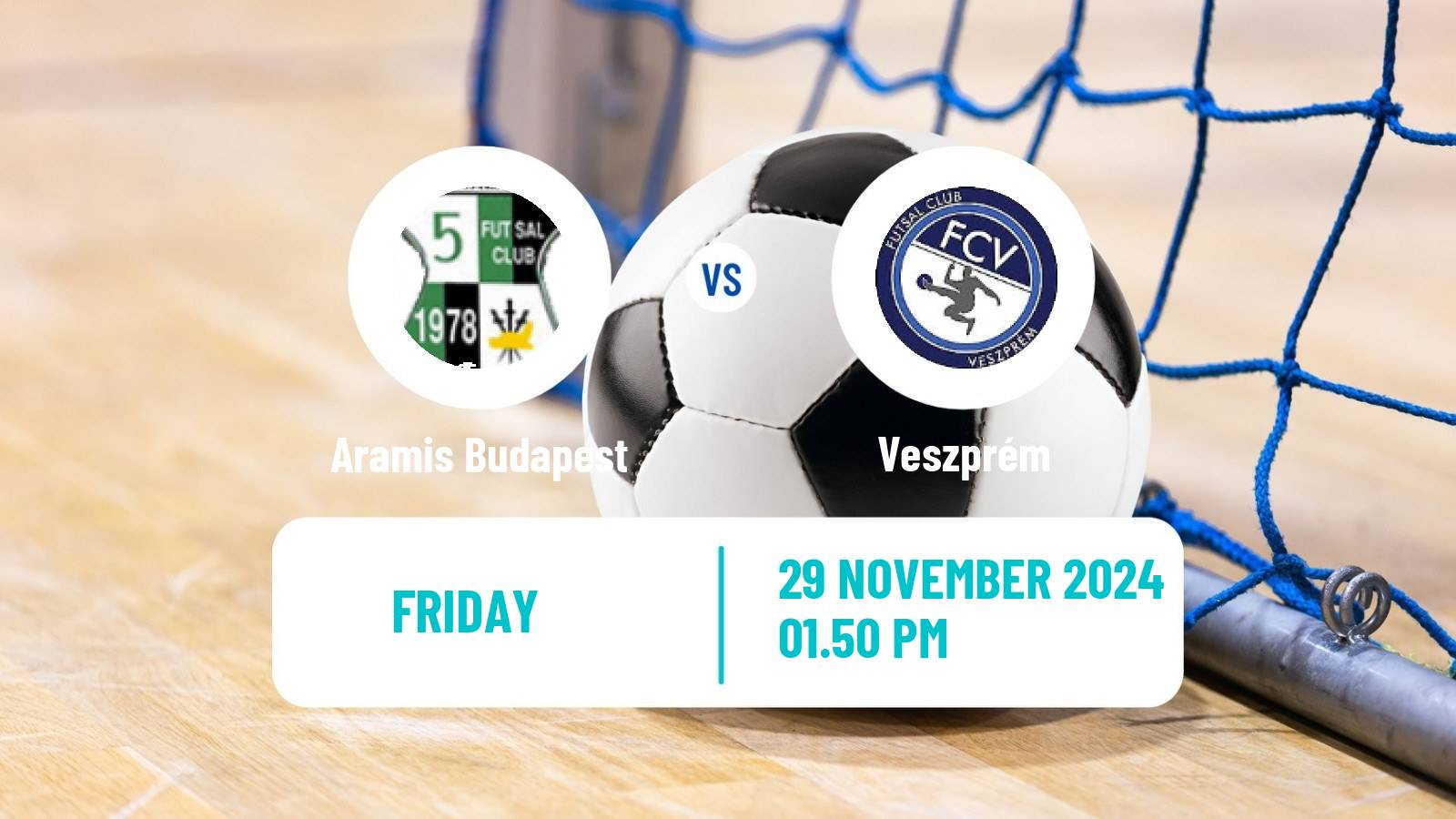 Futsal Hungarian NB I Futsal Aramis Budapest - Veszprém