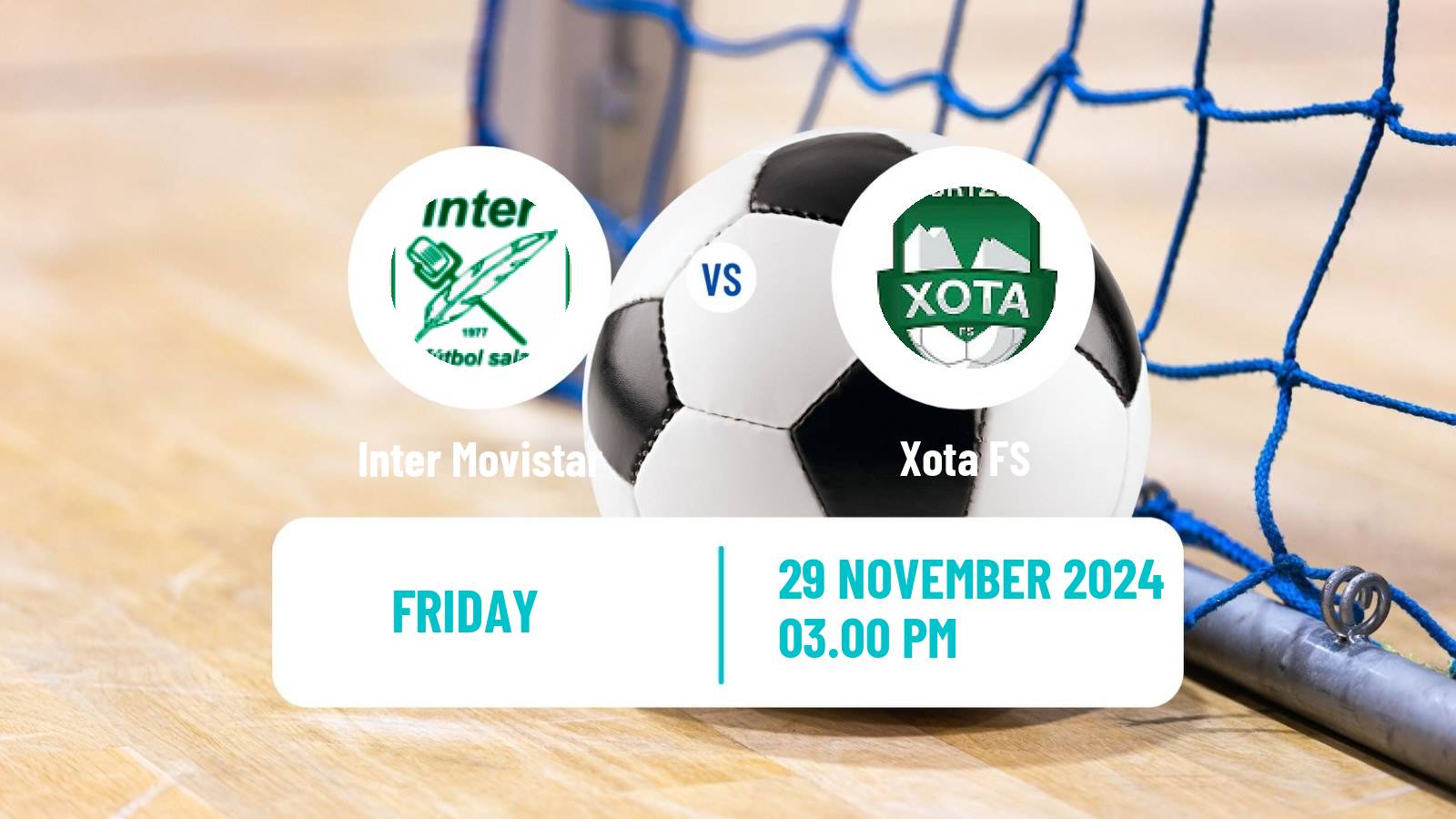 Futsal Spanish Primera Division Futsal Inter Movistar - Xota