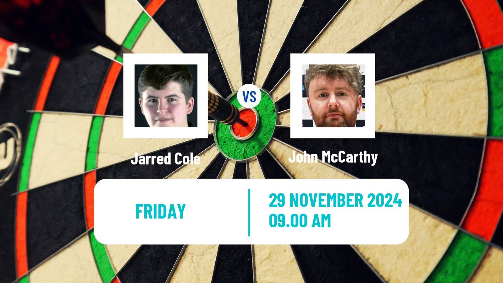 Darts Modus Super Series Jarred Cole - John McCarthy