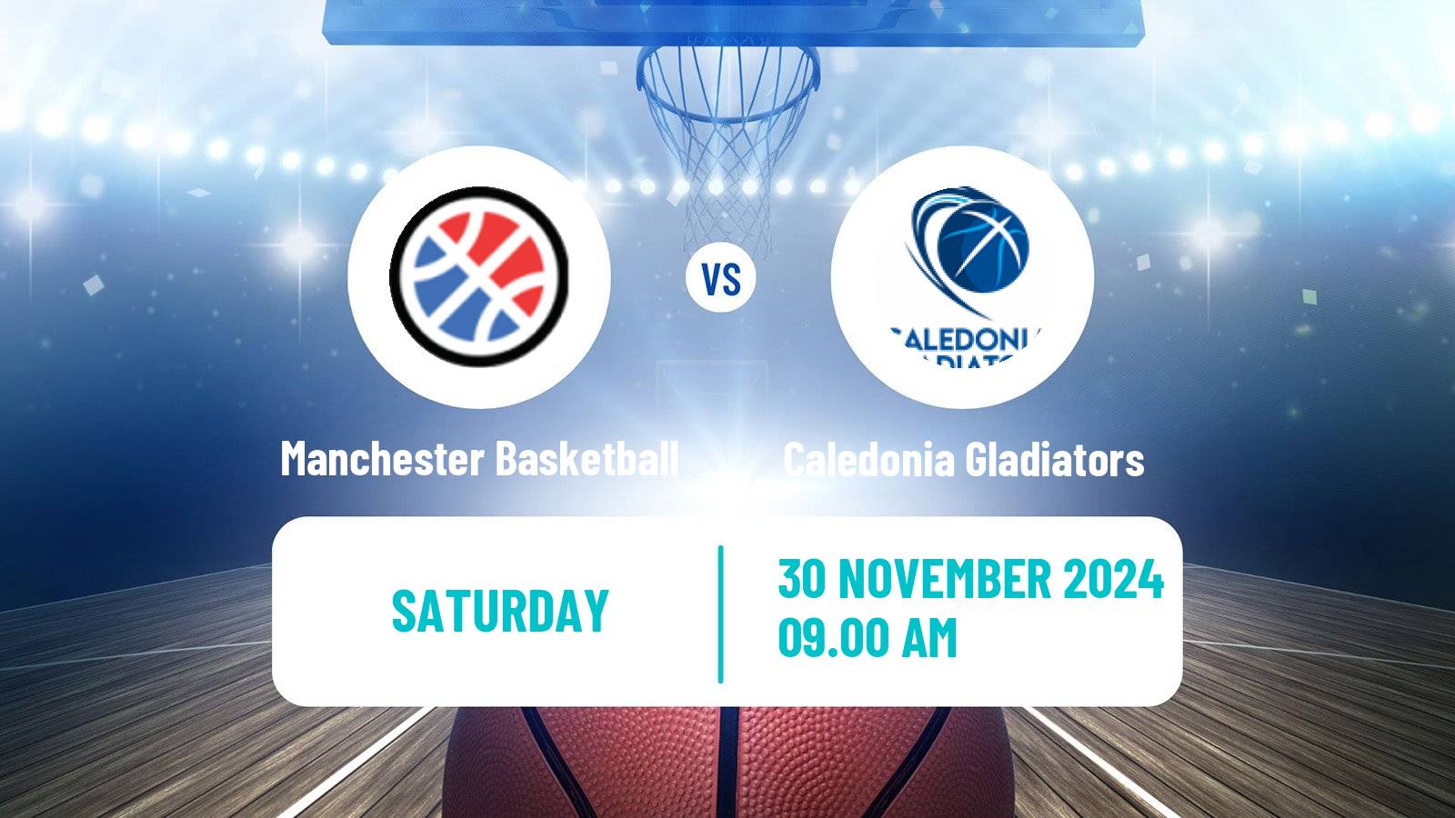 Basketball British WBBL Manchester Basketball - Caledonia Gladiators