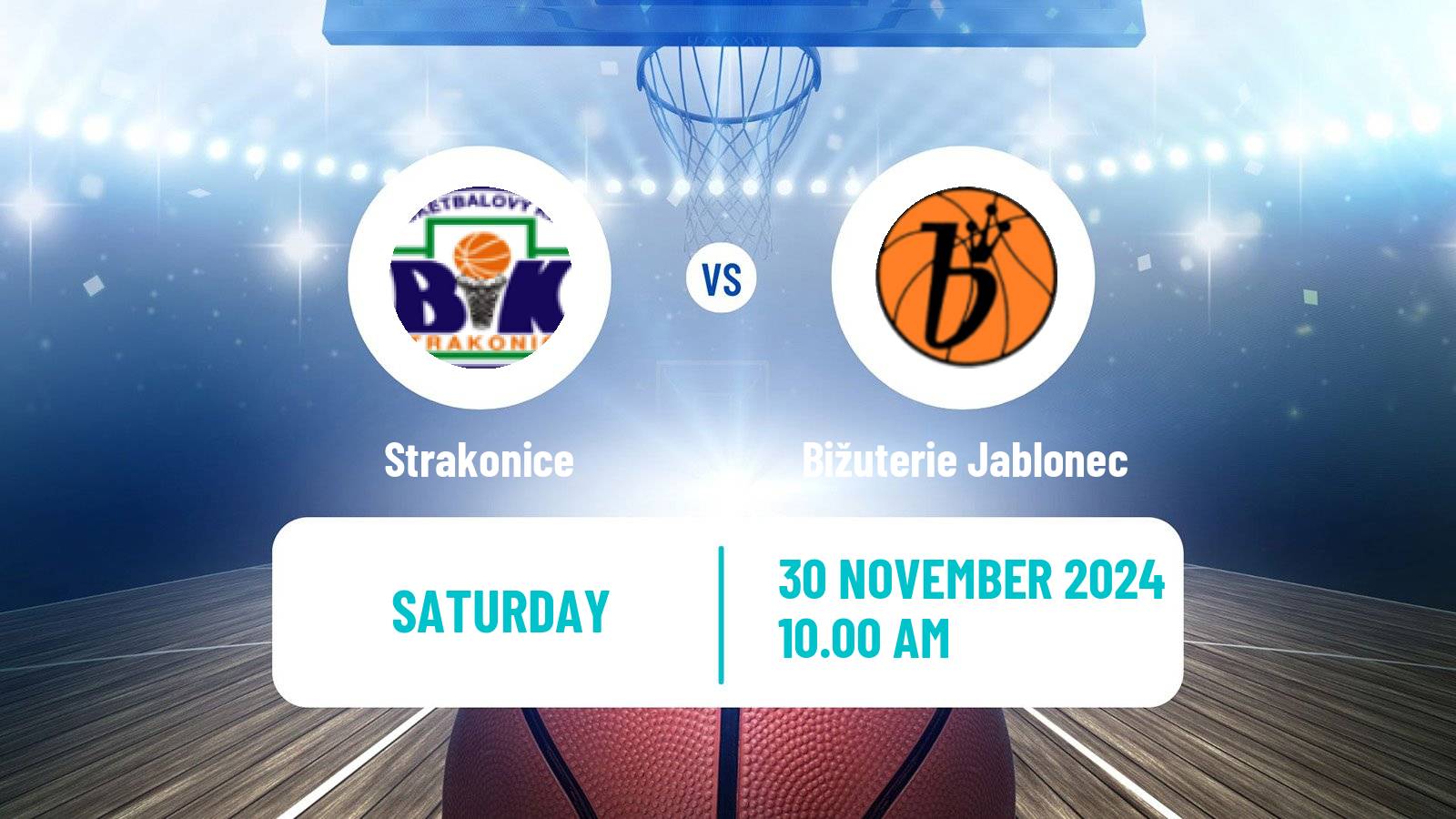 Basketball Czech 1 Liga Basketball Women Strakonice - Bižuterie Jablonec