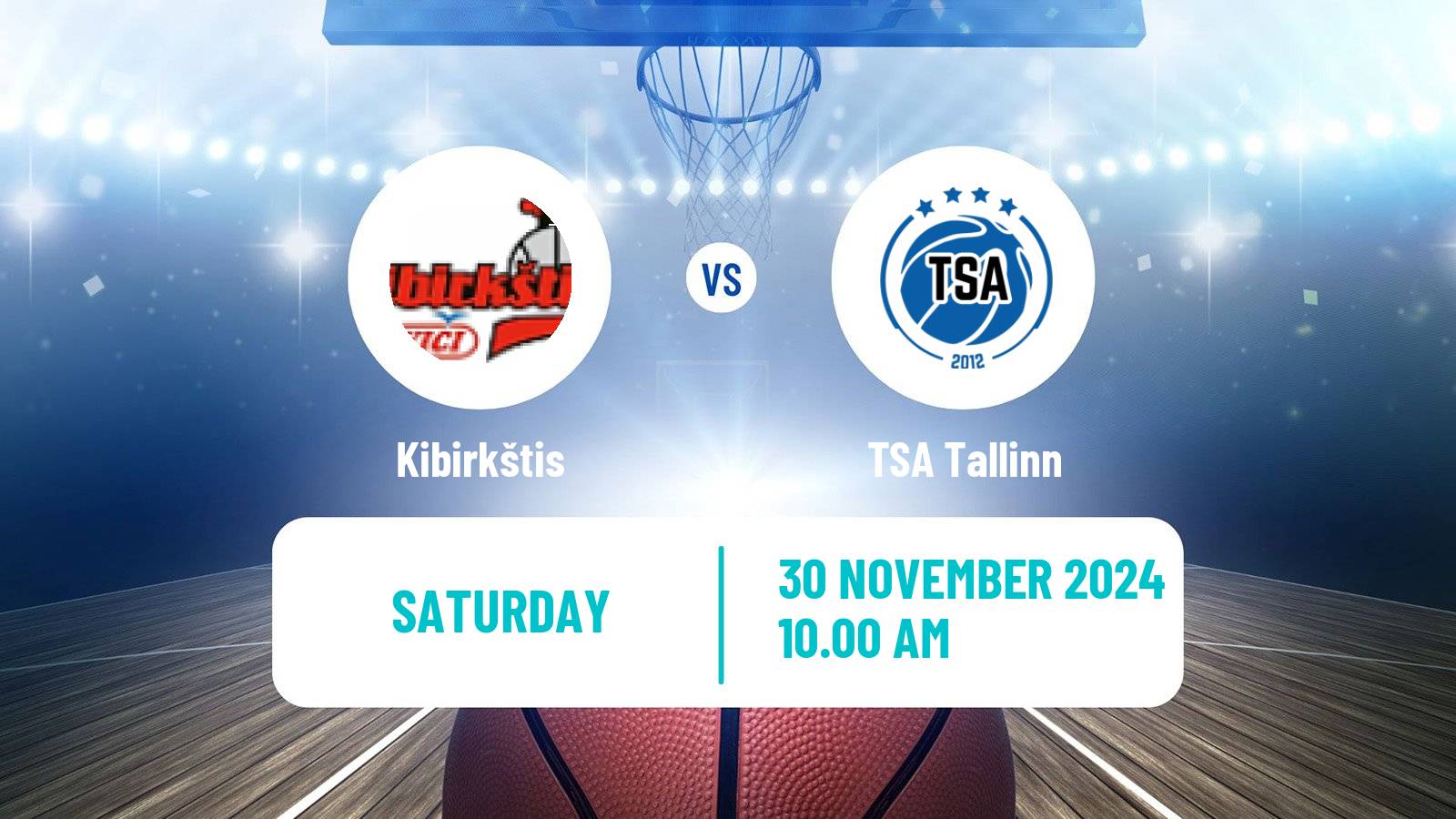 Basketball WBBL Kibirkštis - TSA Tallinn