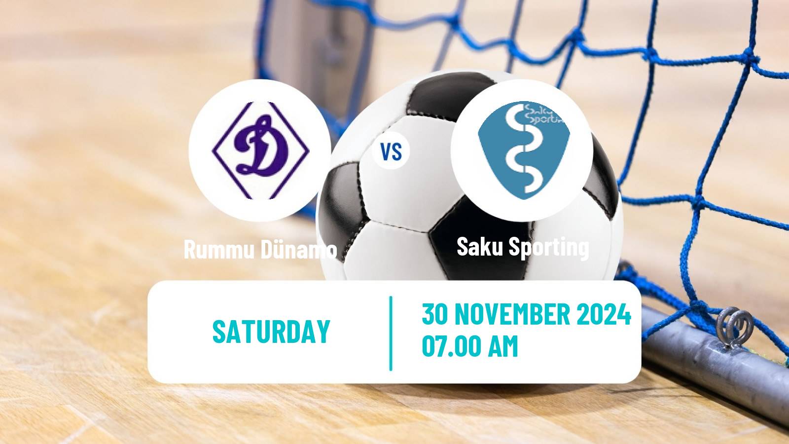 Futsal Estonian Saaliliiga Rummu Dünamo - Saku Sporting