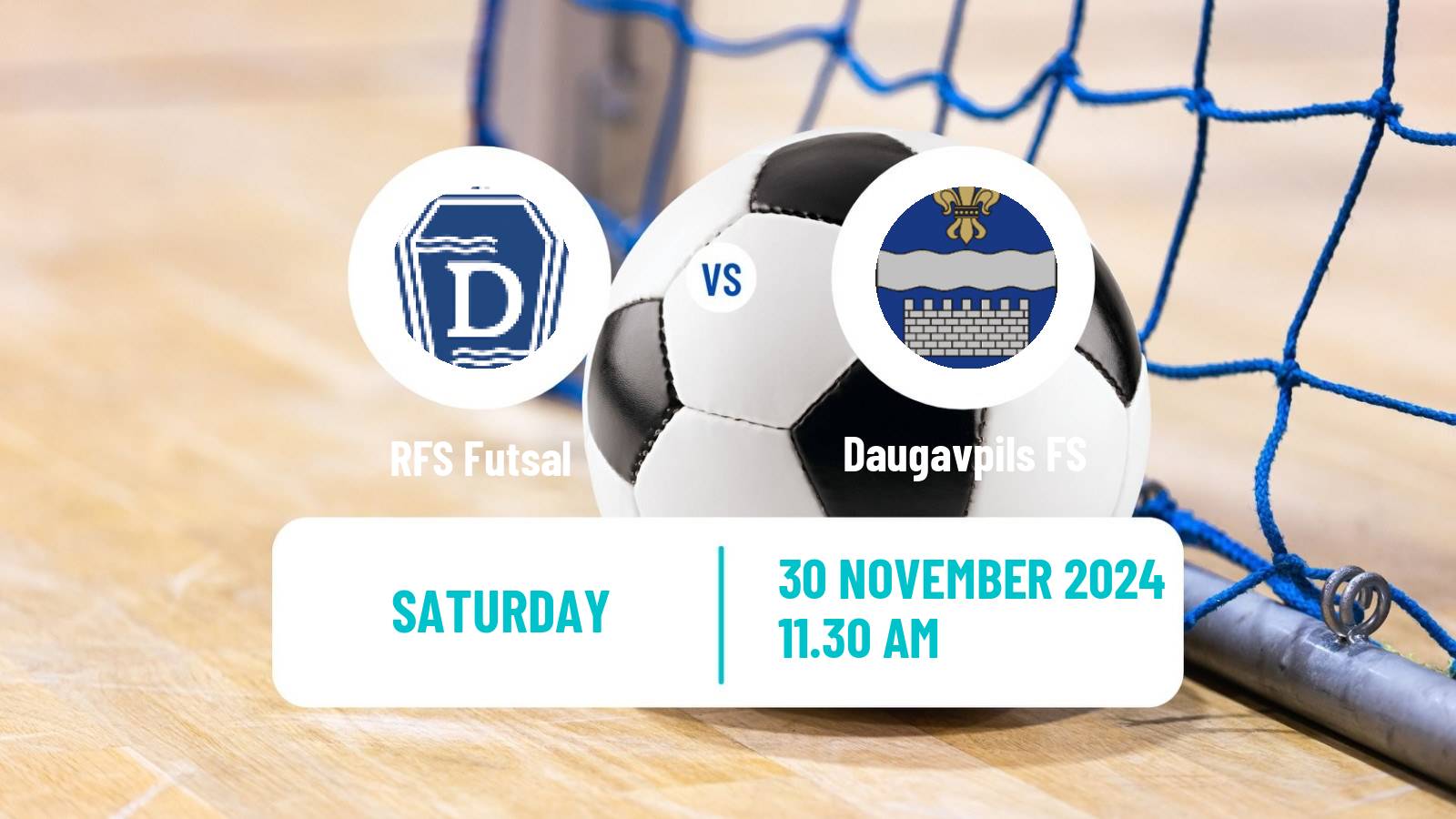 Futsal Latvian Virsliga Futsal RFS - Daugavpils FS