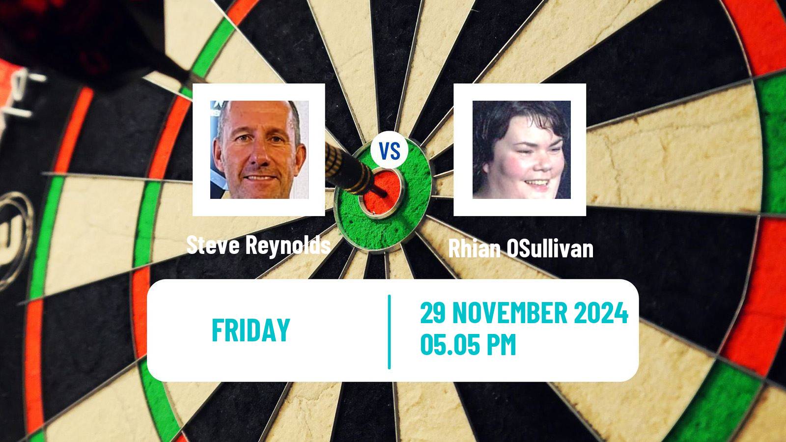 Darts Modus Super Series Steve Reynolds - Rhian OSullivan