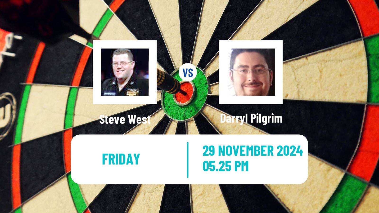 Darts Modus Super Series Steve West - Darryl Pilgrim