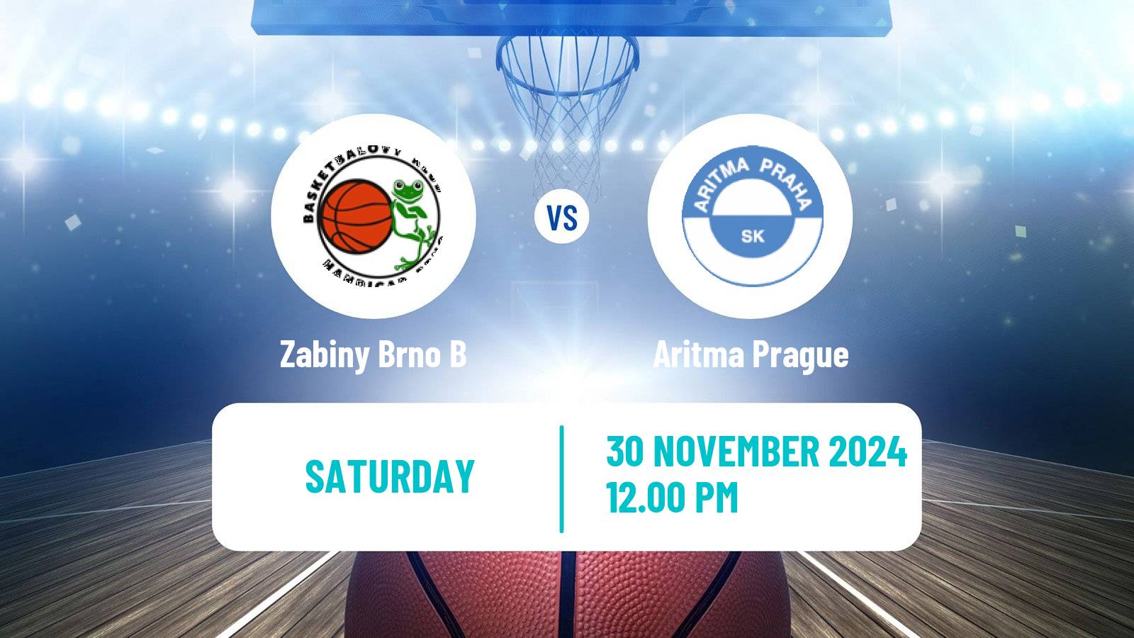 Basketball Czech 1 Liga Basketball Women Zabiny Brno B - Aritma Prague