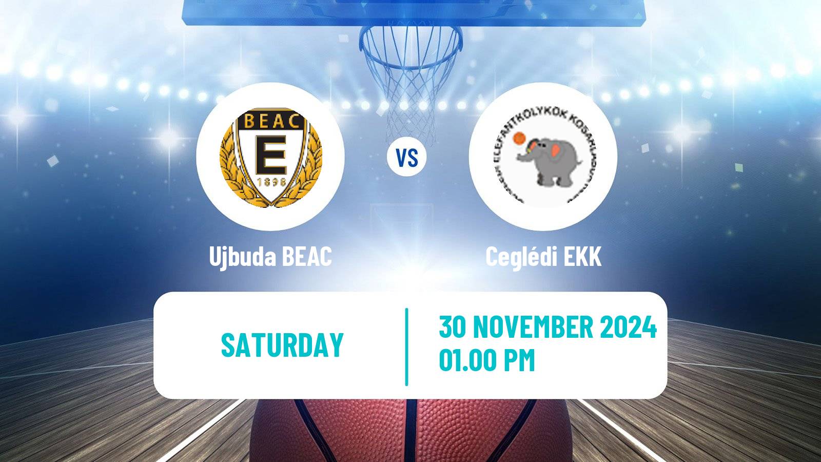 Basketball Hungarian NB I Basketball Women Ujbuda BEAC - Ceglédi EKK