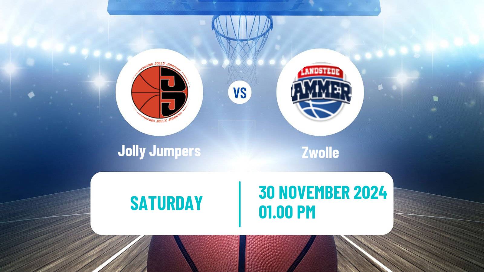 Basketball Dutch WBL Basketball Jolly Jumpers - Zwolle