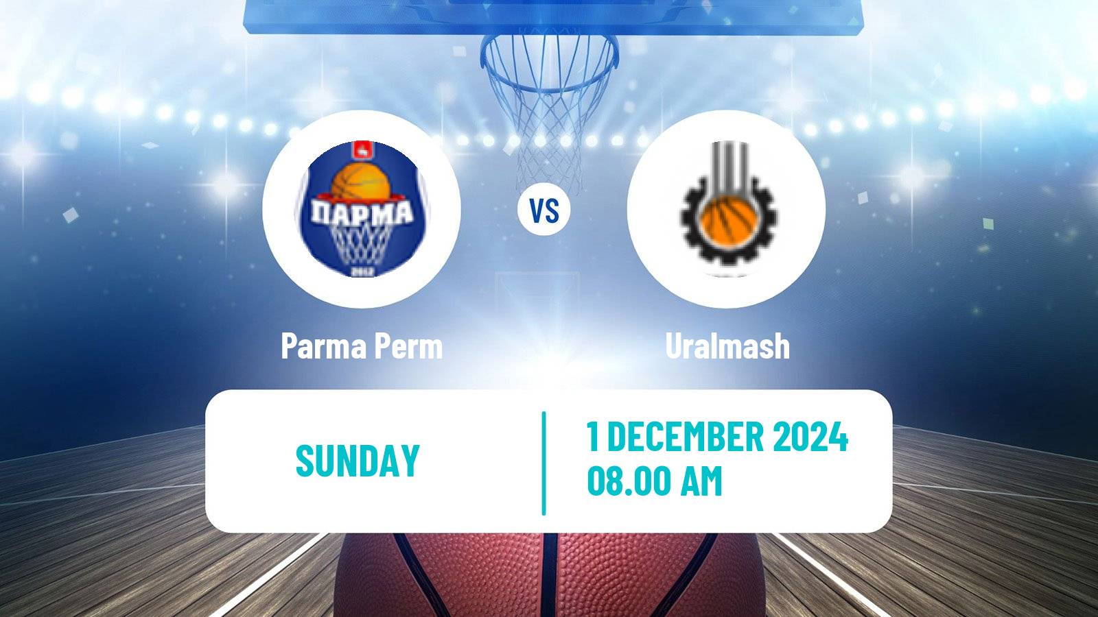 Basketball VTB United League Parma Perm - Uralmash