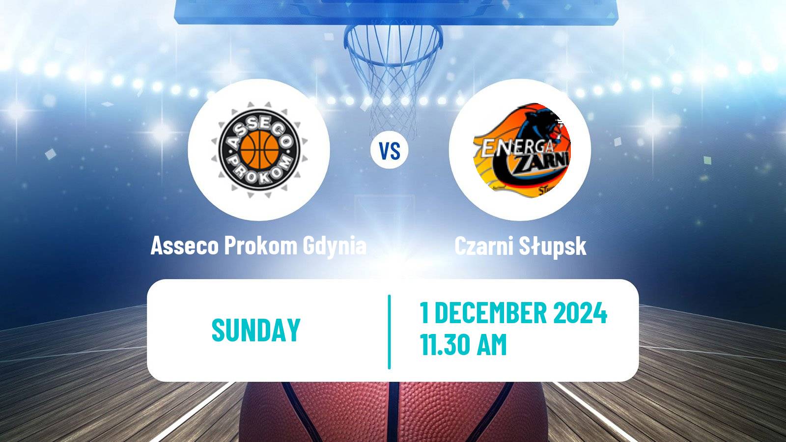 Basketball Polish Basket Liga Asseco Prokom Gdynia - Czarni Słupsk