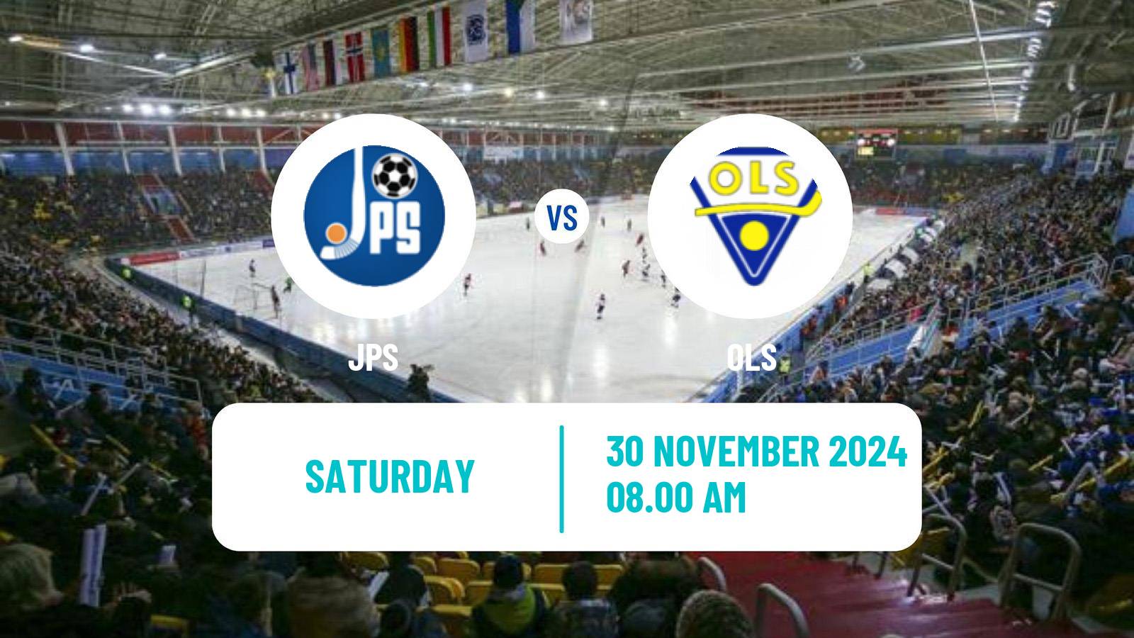 Bandy Finnish Bandyliiga JPS - OLS