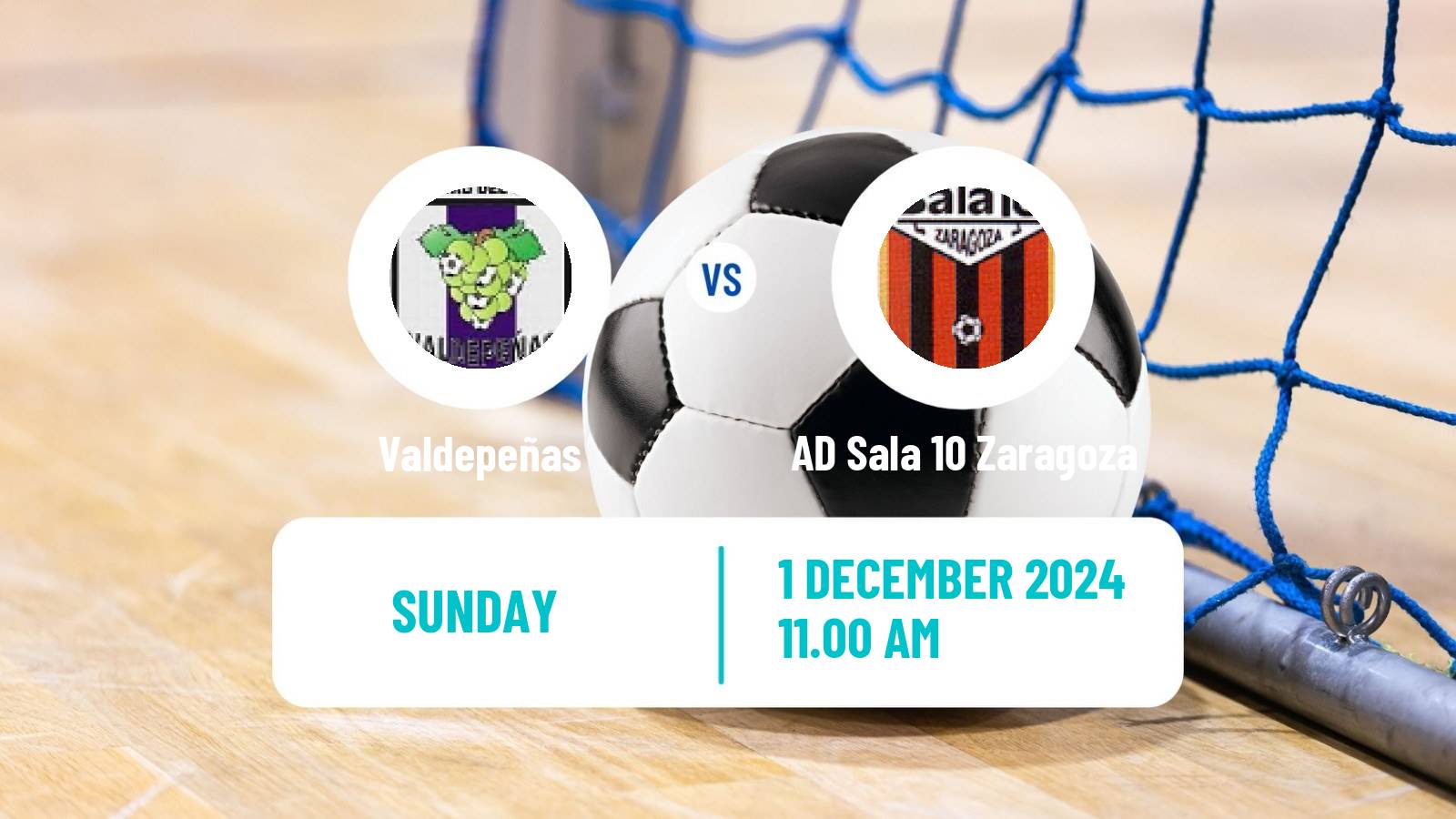 Futsal Spanish Primera Division Futsal Valdepeñas - AD Sala 10 Zaragoza