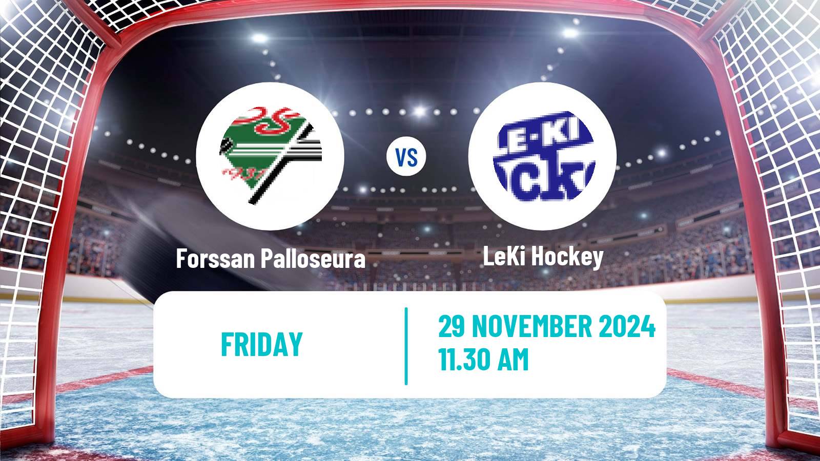 Hockey Finnish Suomi-sarja Forssan Palloseura - LeKi