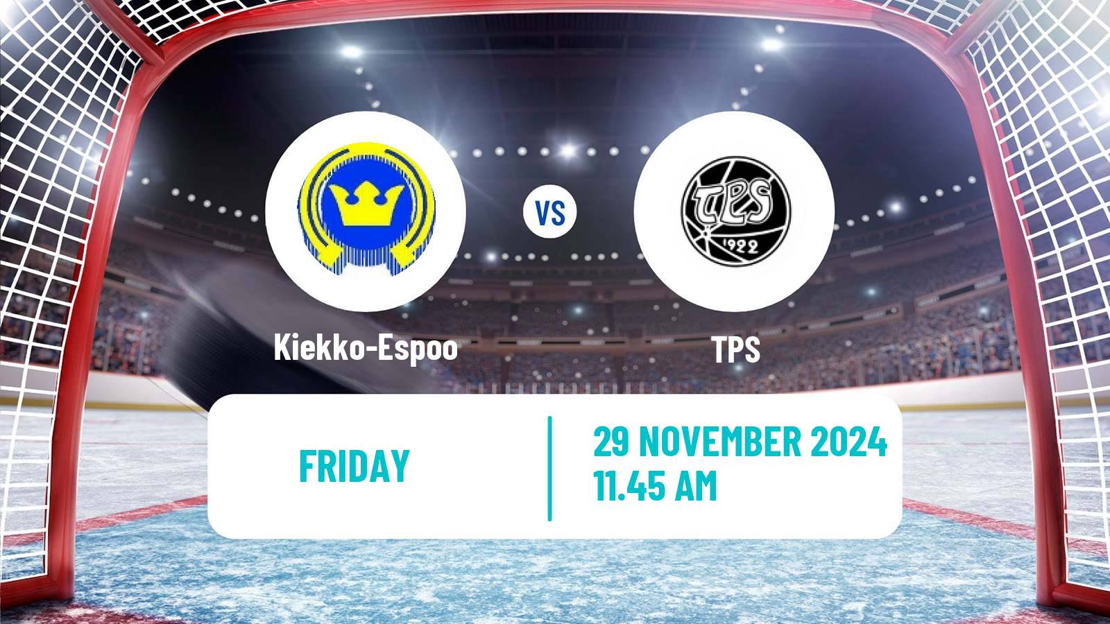 Hockey Finnish Liiga Hockey Women Kiekko-Espoo - TPS