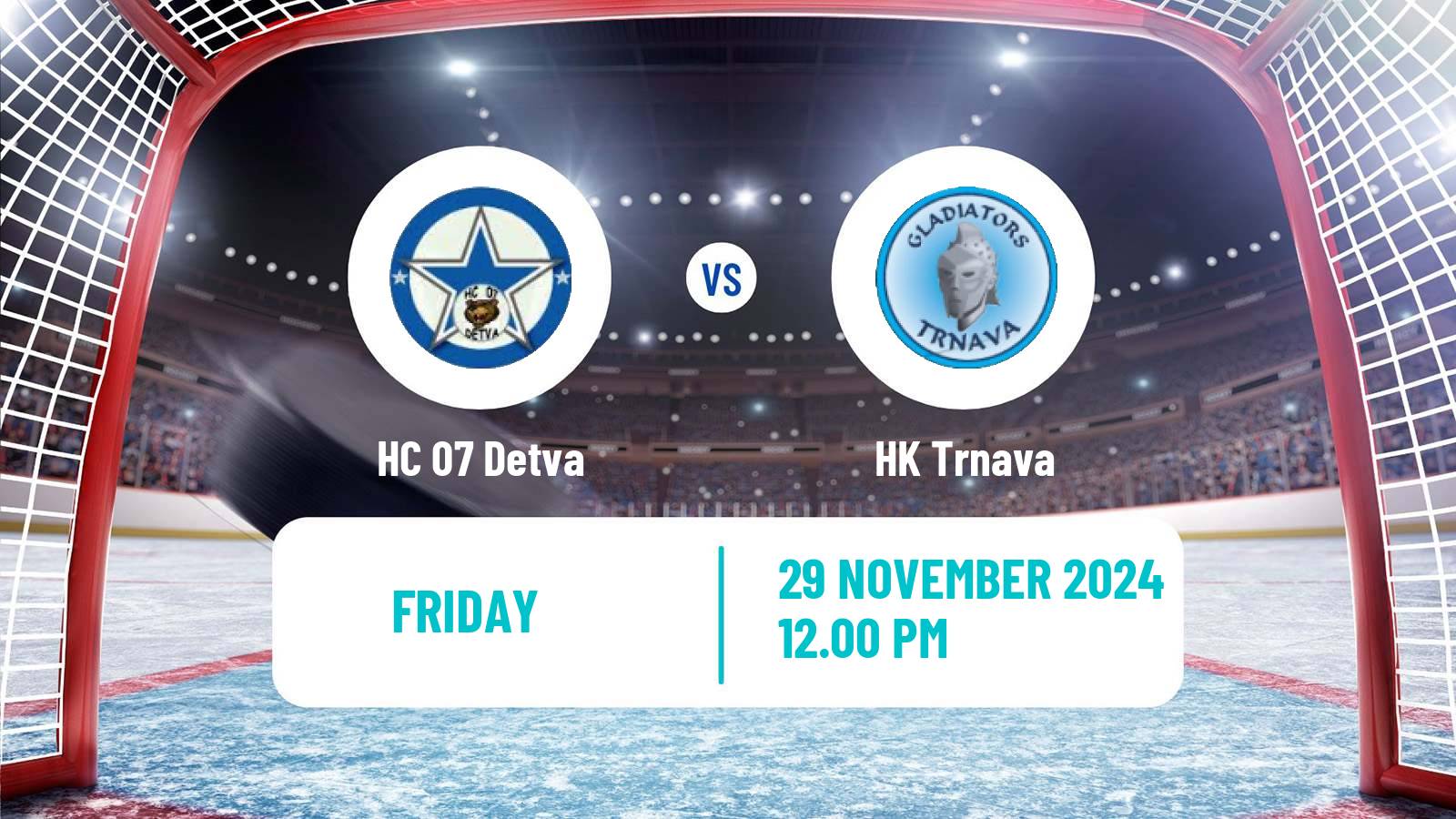 Hockey Slovak 1 Liga Hockey Detva - Trnava