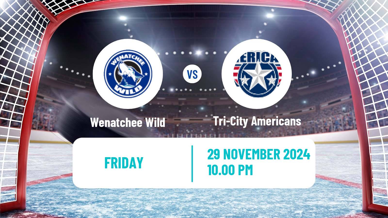 Hockey WHL Wenatchee Wild - Tri-City Americans