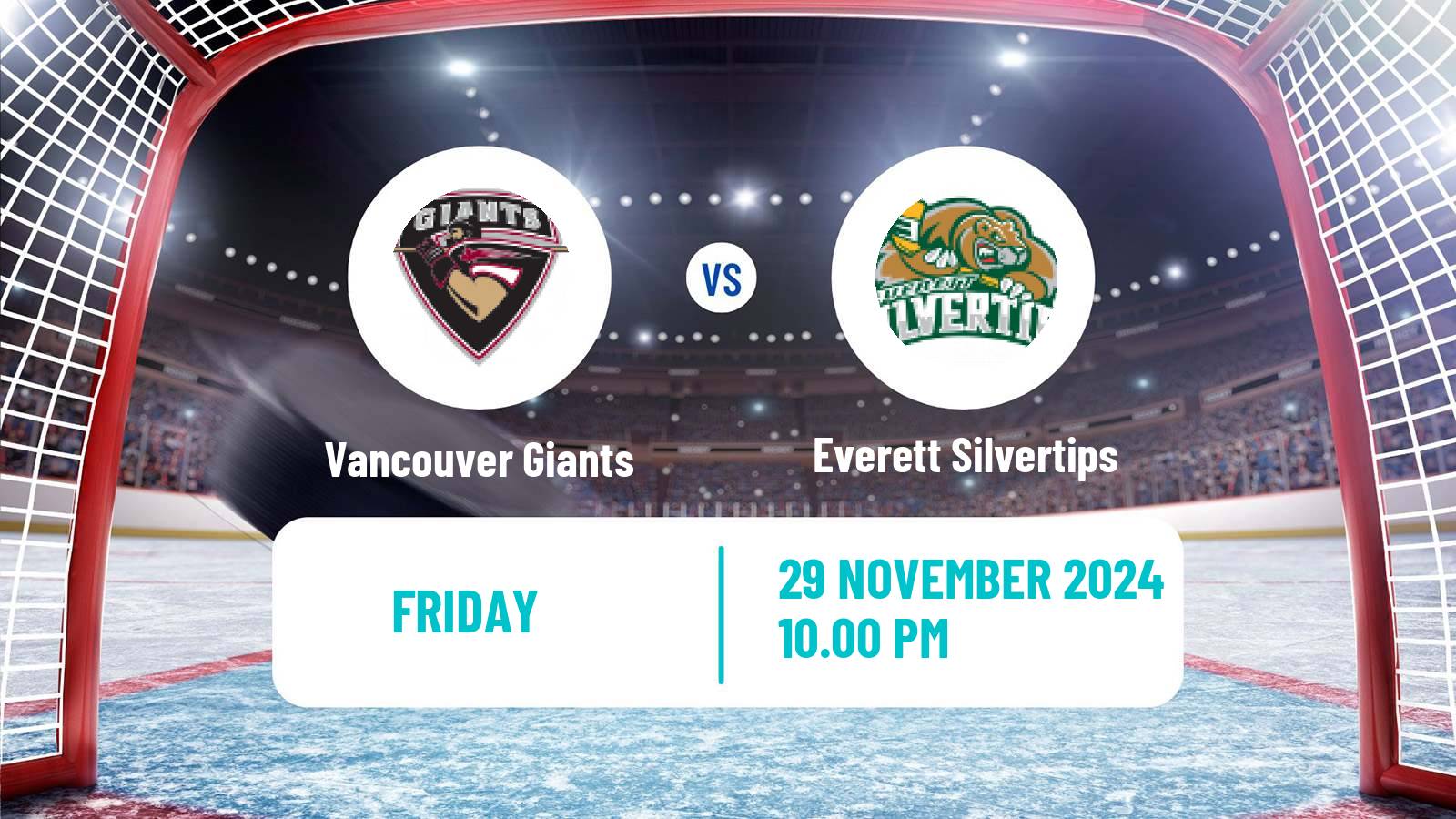 Hockey WHL Vancouver Giants - Everett Silvertips