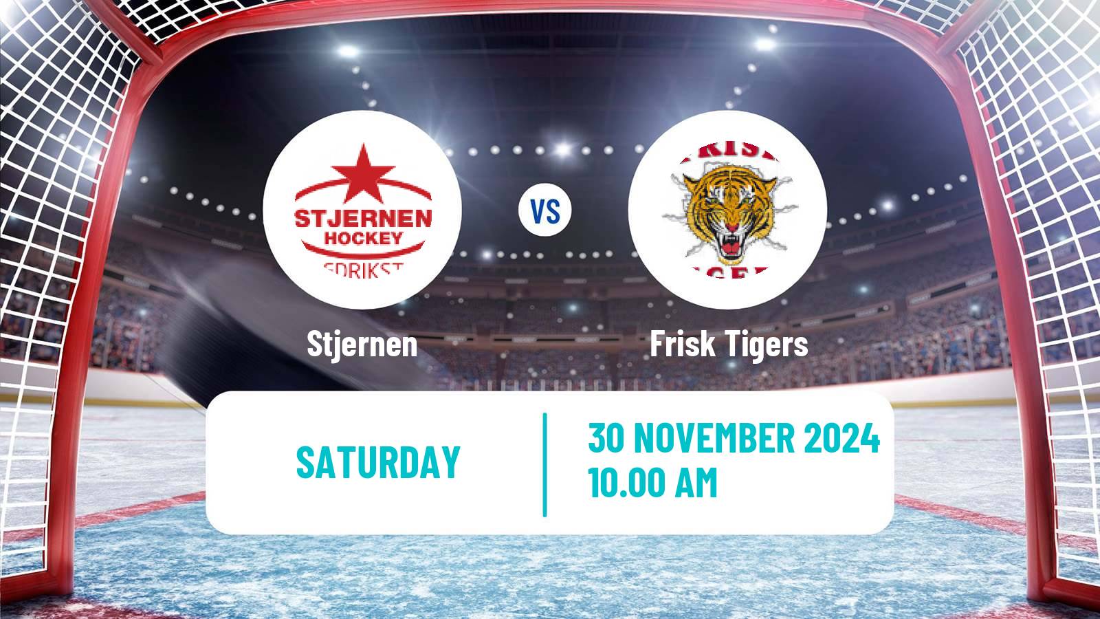 Hockey Norwegian Ligaen Hockey Stjernen - Frisk Tigers