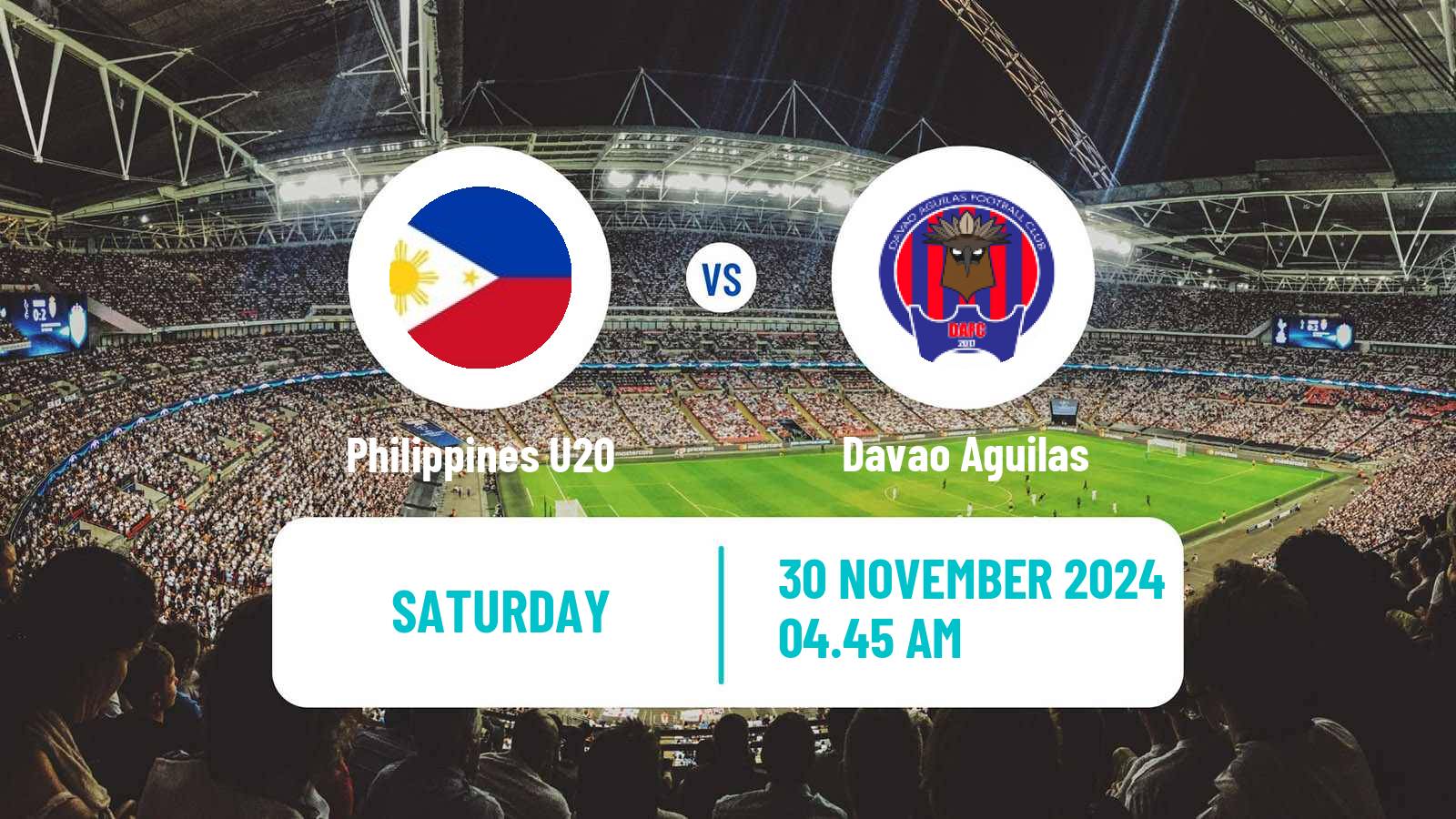 Soccer Philippines PFL Philippines U20 - Davao Aguilas