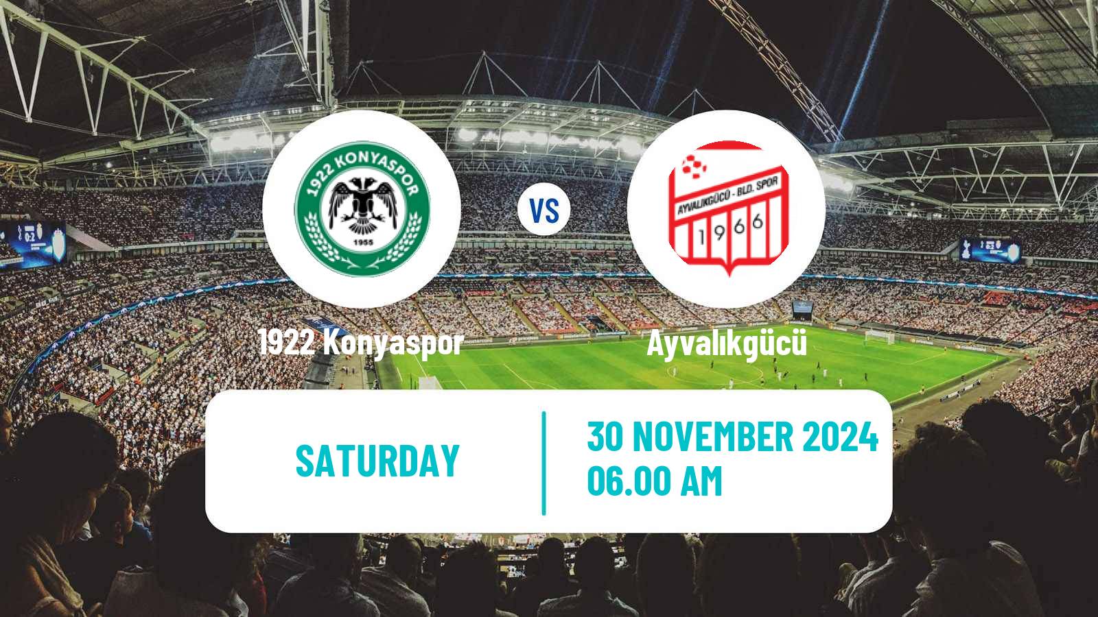 Soccer Turkish 3 Lig Group 3 1922 Konyaspor - Ayvalıkgücü