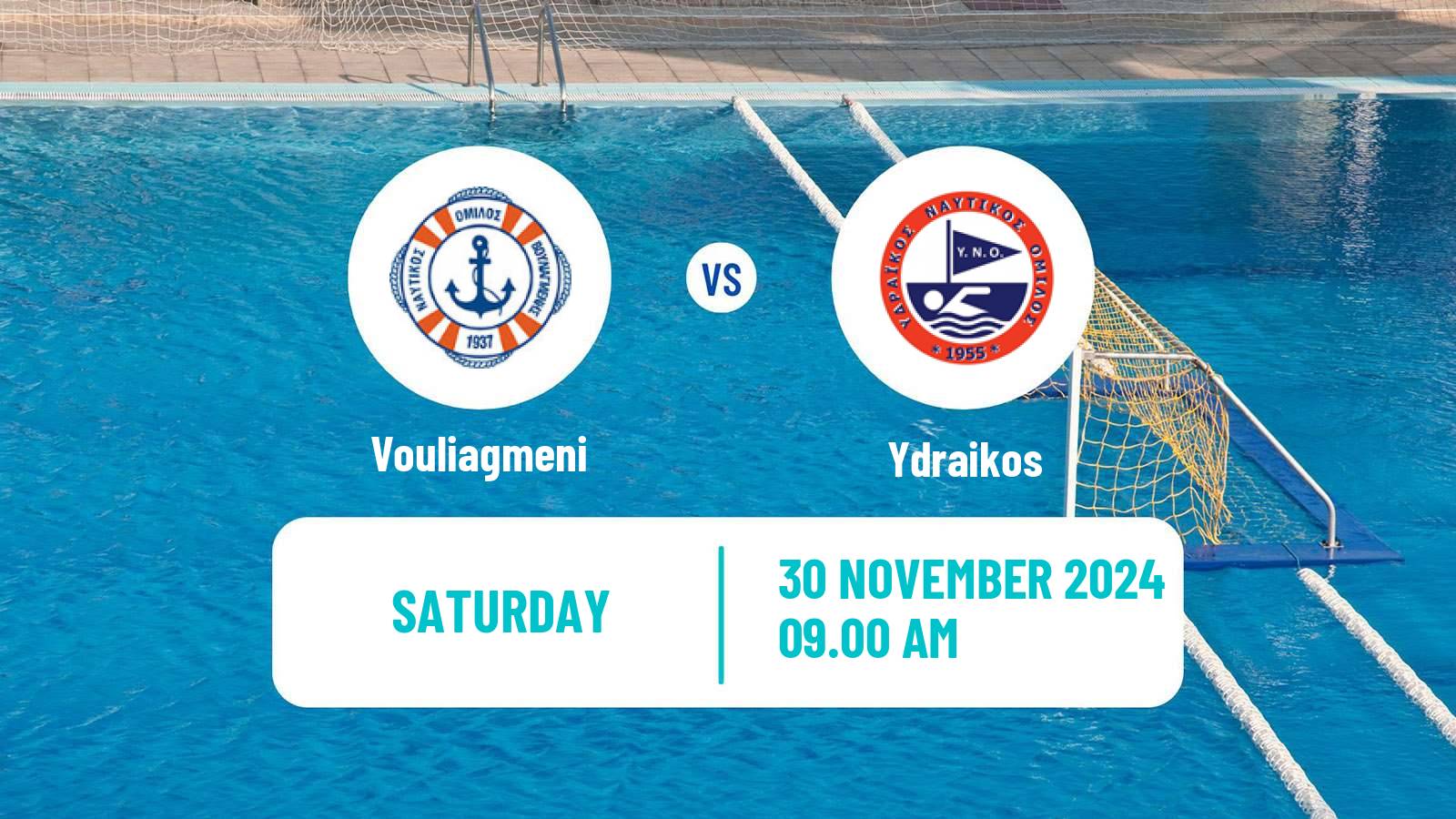 Water polo Greek A1 Water Polo Vouliagmeni - Ydraikos