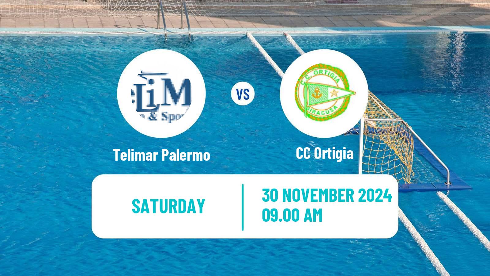 Water polo Italian A1 Water Polo Telimar Palermo - Ortigia