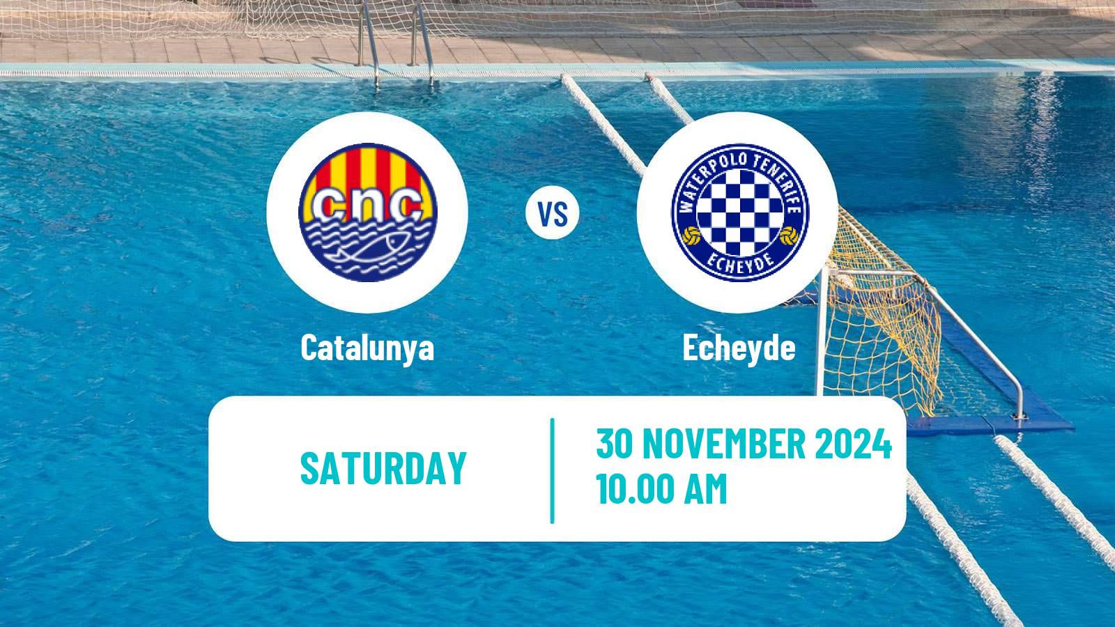 Water polo Euro Cup Water Polo Women Catalunya - Echeyde