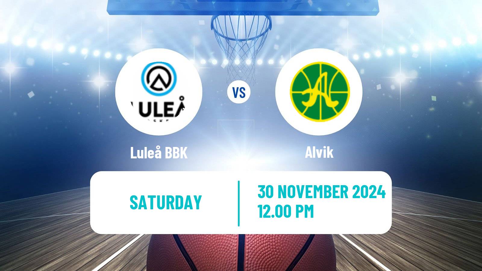 Basketball Swedish Basketligan Women Luleå - Alvik